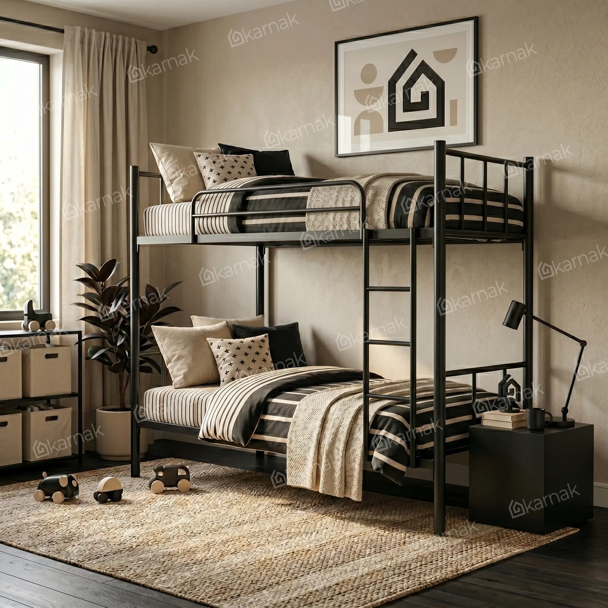 Casio Heavy Duty Steel Bunk Bed