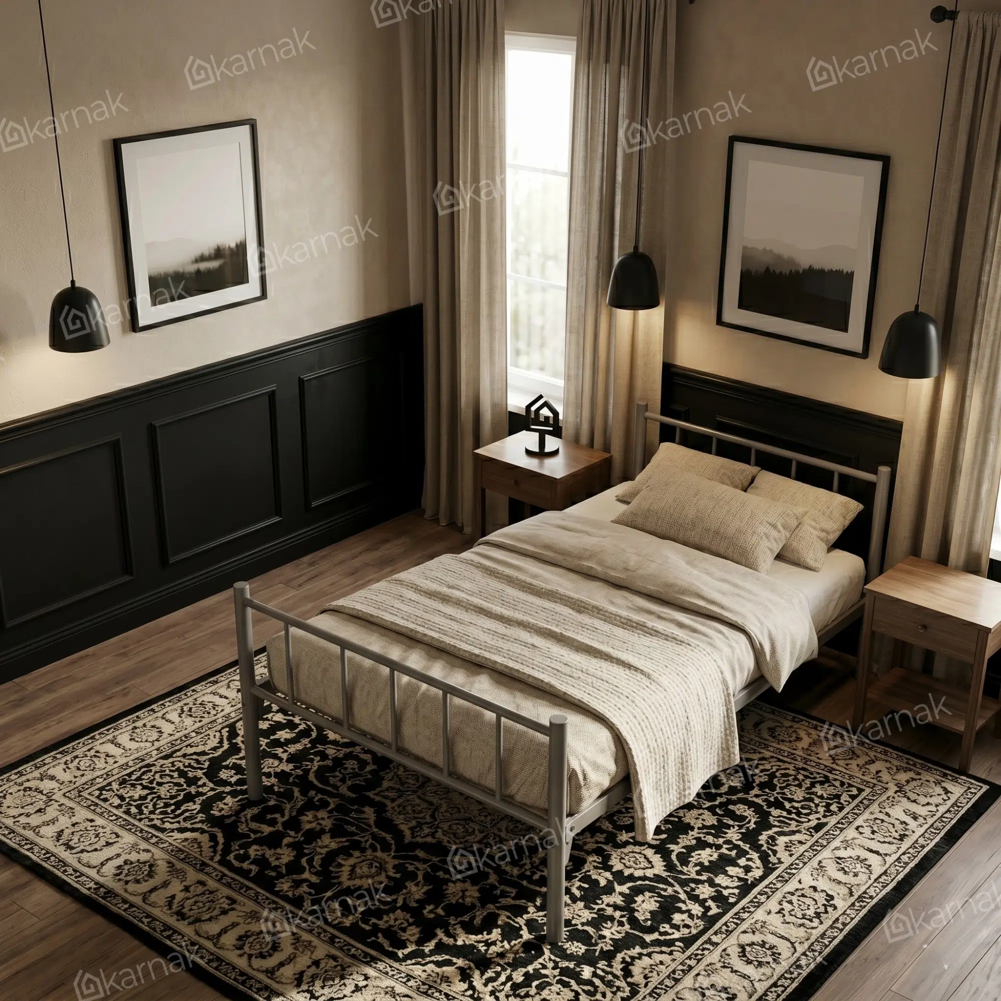 Mason Heavy Duty Single Bed Frame