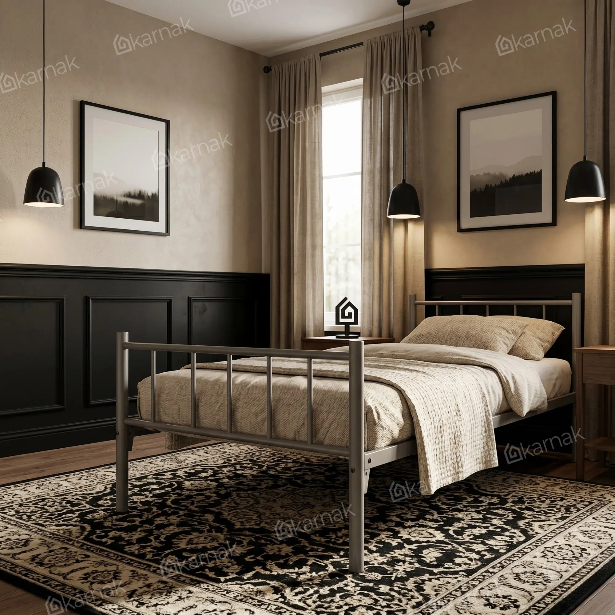 Mason Heavy Duty Single Bed Frame