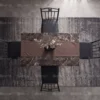 Sorrell Marble Dining Table Set