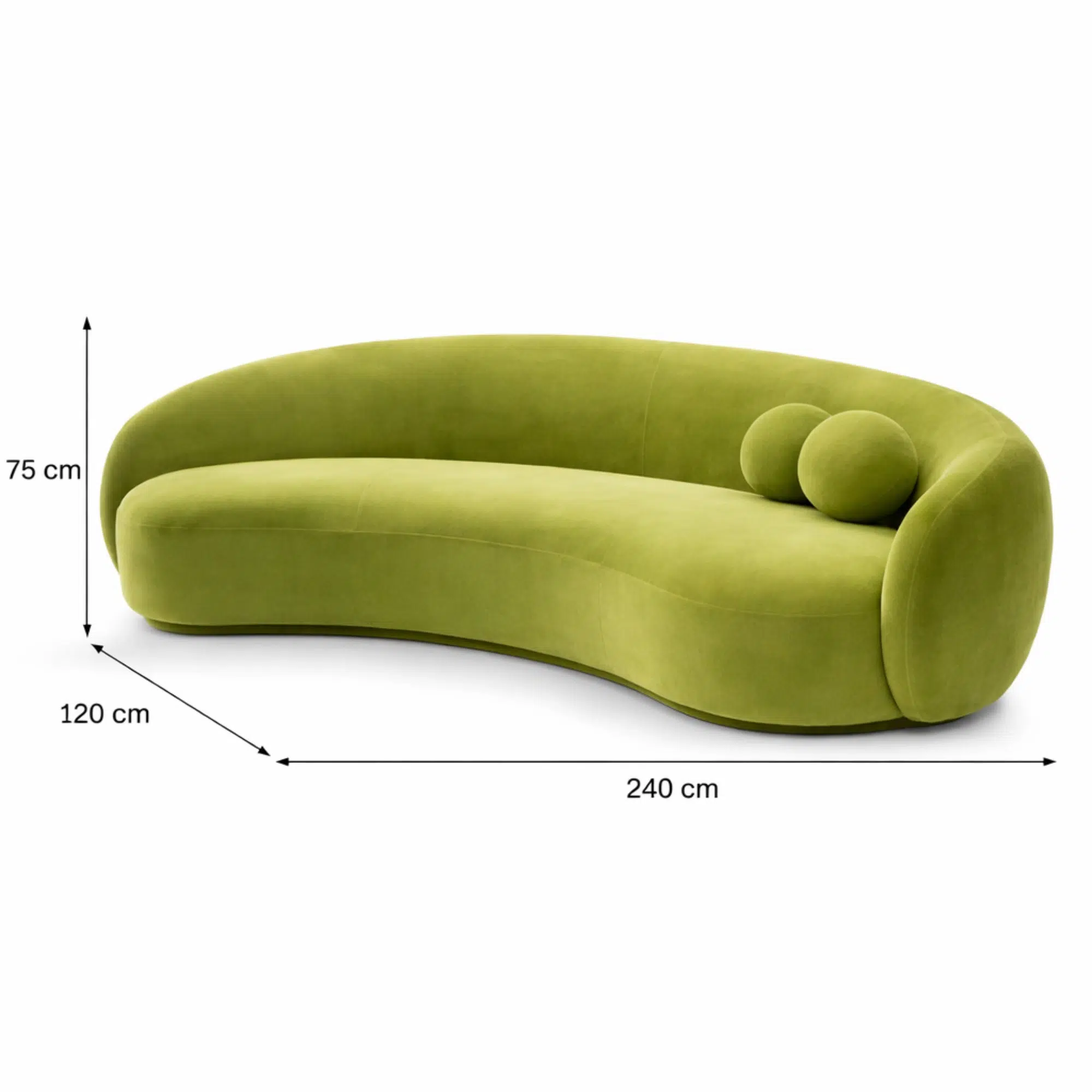Luxury Curved Sofa