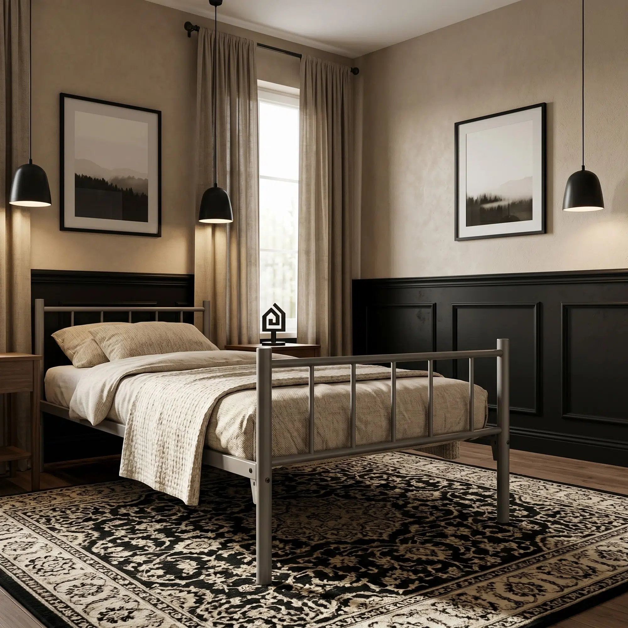Mason Heavy Duty Single Bed Frame