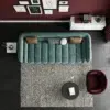 Modern 3 Seater Sofa