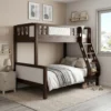 Noirvex Wooden Bunk Bed