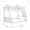 Noirvex Wooden Bunk Bed