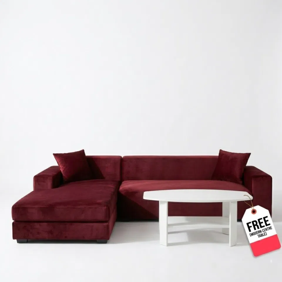 Modern Sectional Sofa with Free Coffee Table