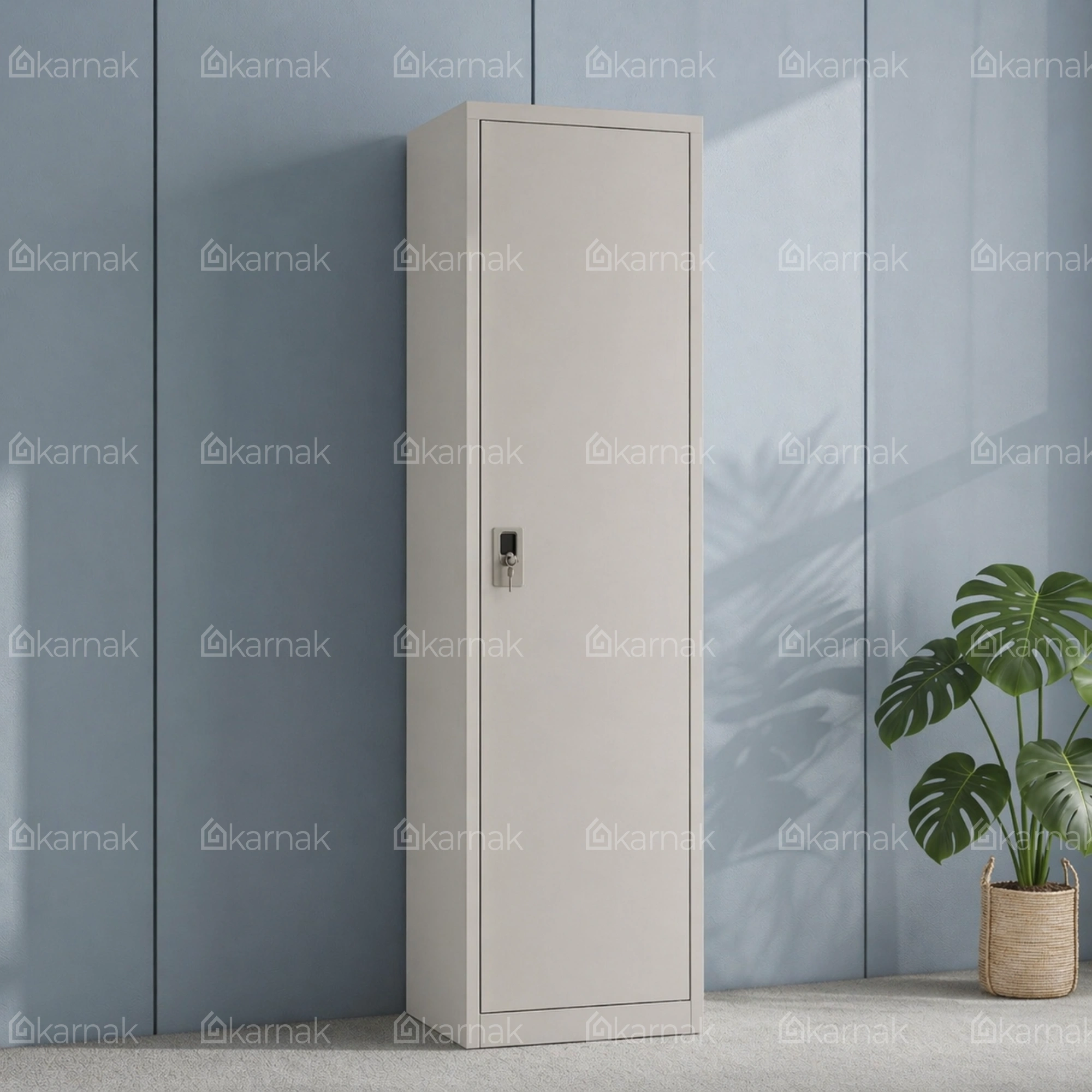 Navora 1-Door Steel Wardrobe Locker