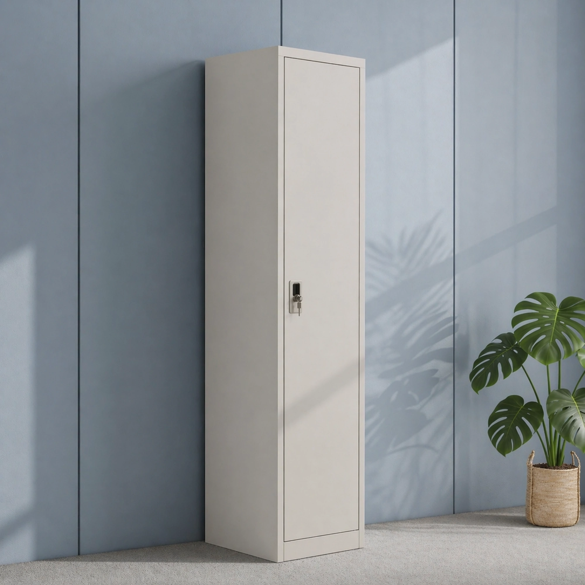 Navora 1-Door Steel Wardrobe Locker