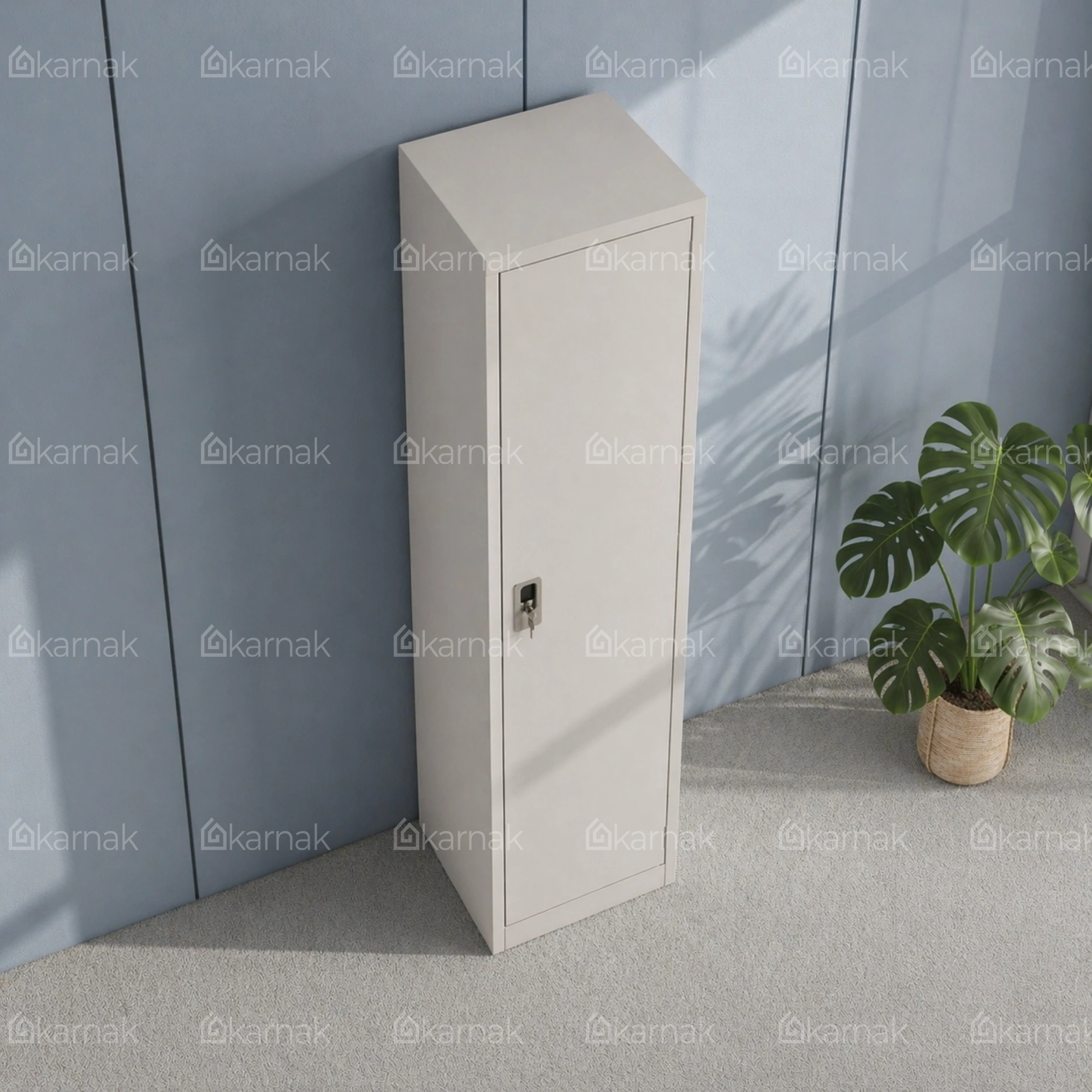 Navora 1-Door Steel Wardrobe Locker