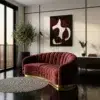 Curved 2 Seater Chaise Lounge