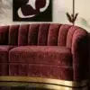 Curved 2 Seater Chaise Lounge