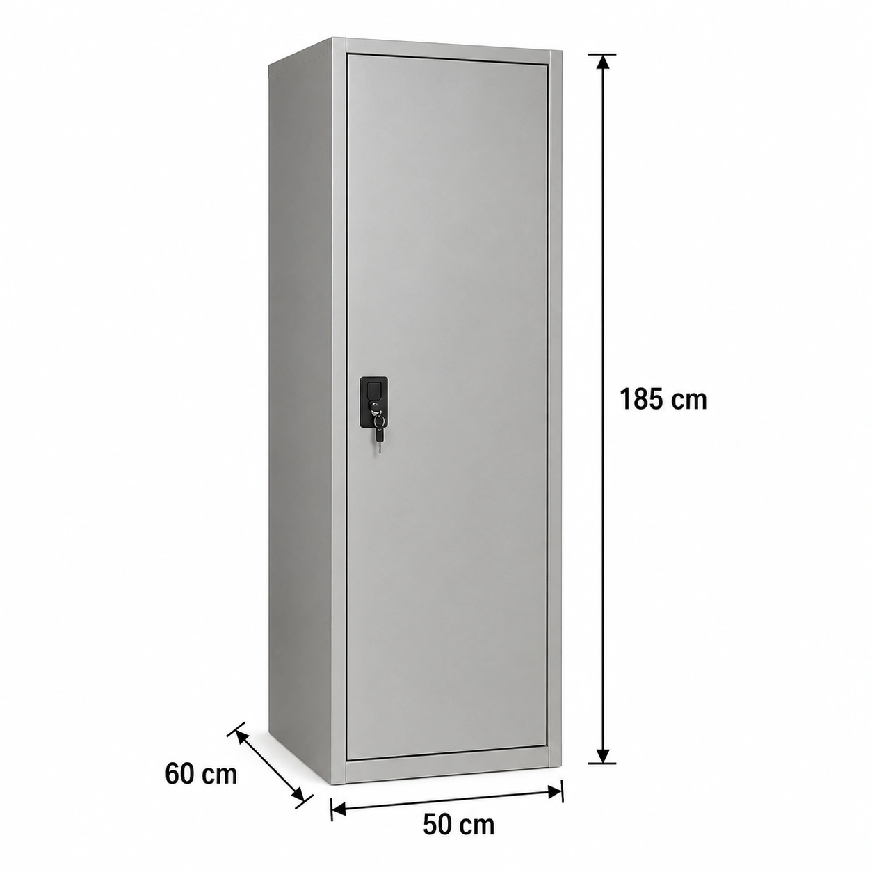 Navora 1-Door Steel Wardrobe Locker