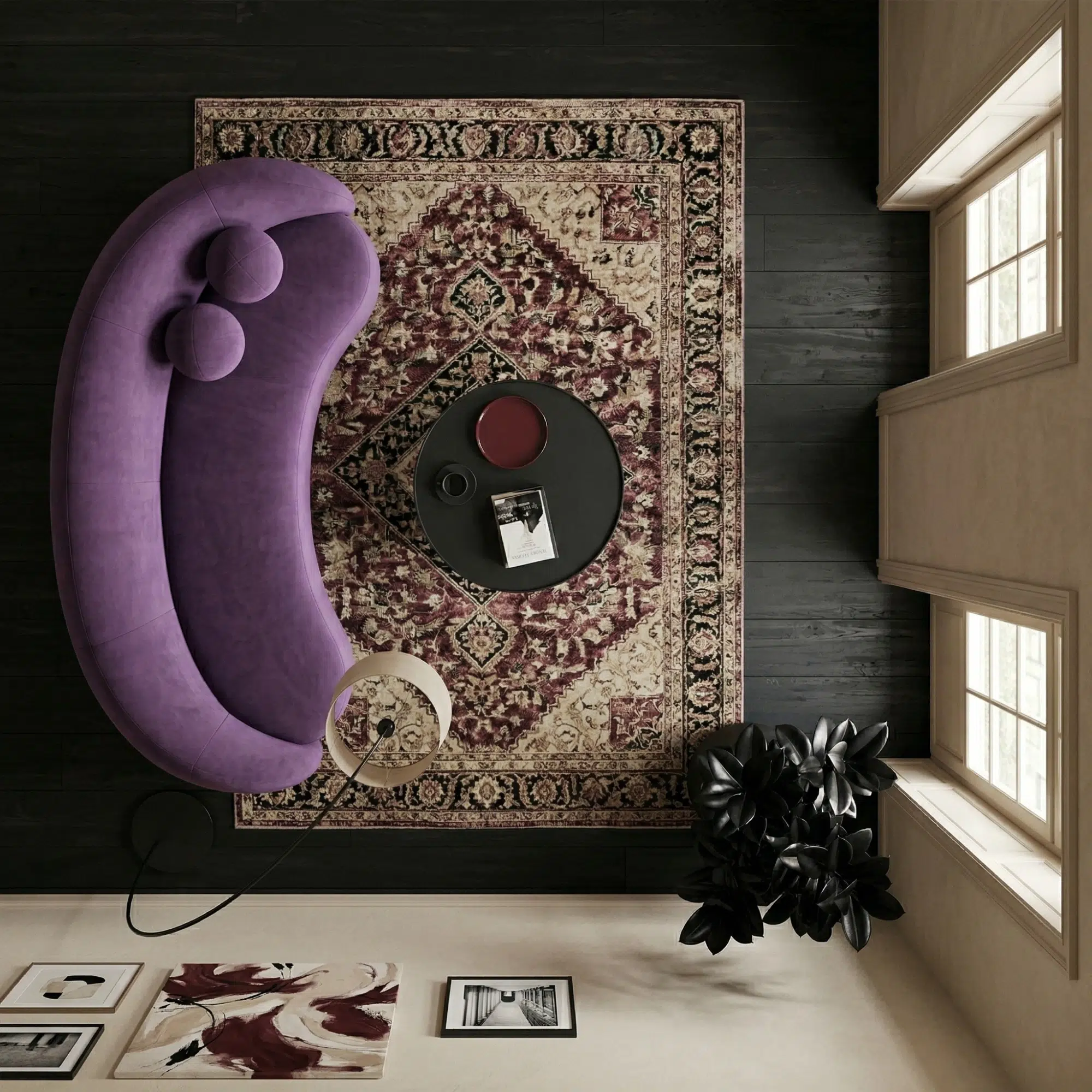 Curved Corner Sofa