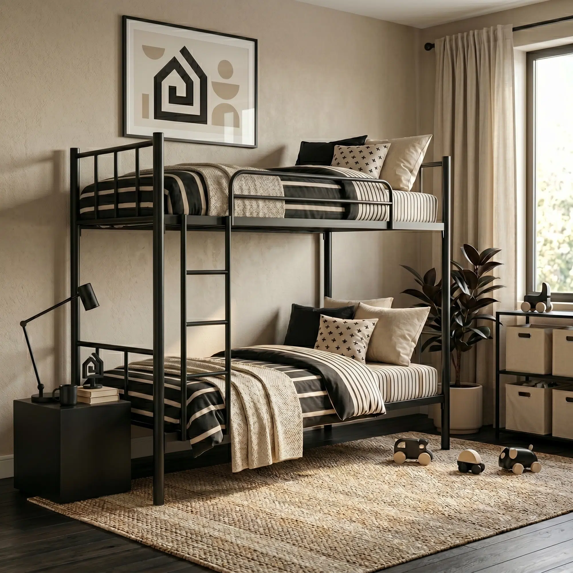 Casio Heavy Duty Steel Bunk Bed