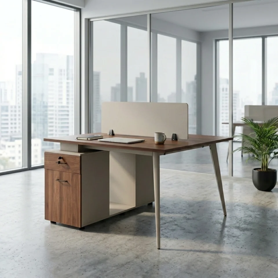 Aevar 2 Person Workstation Desk…