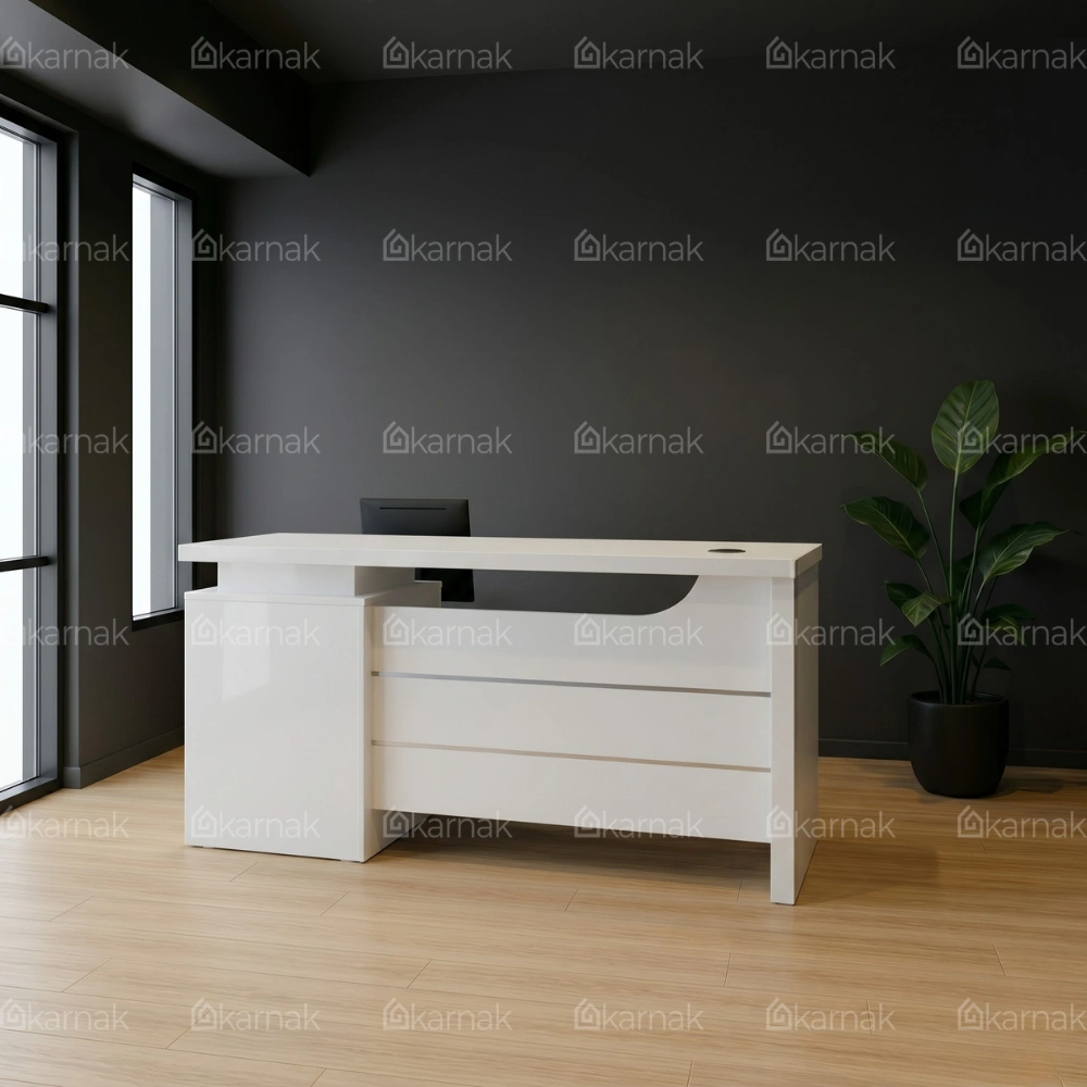 Clanton Office Desk with Drawers