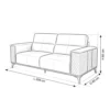 Kinzli Modern 5-Seater Sofa Set