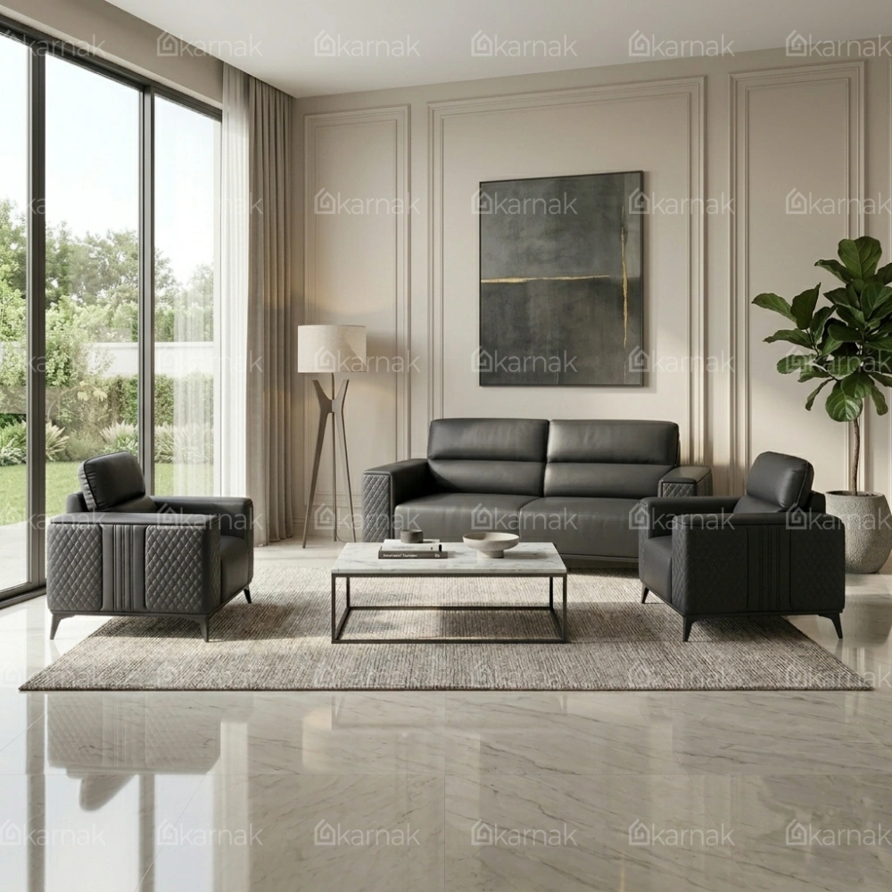 Kinzli Modern 5-Seater Sofa Set
