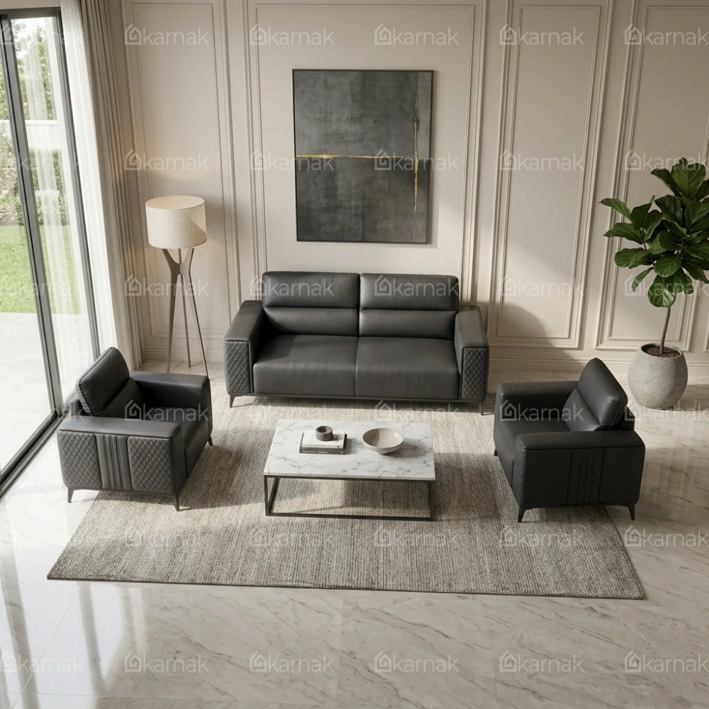 Kinzli Modern 5-Seater Sofa Set