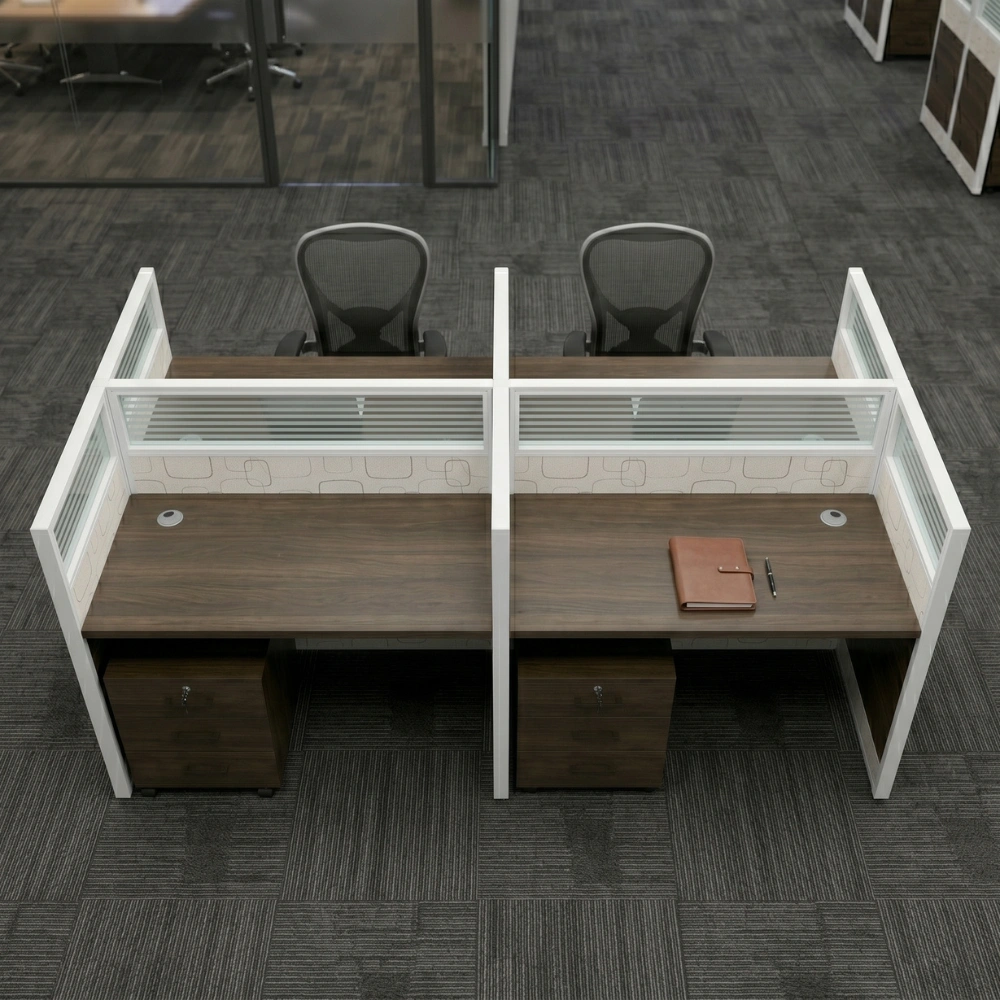 Neeya 4 Person Workstation Desk