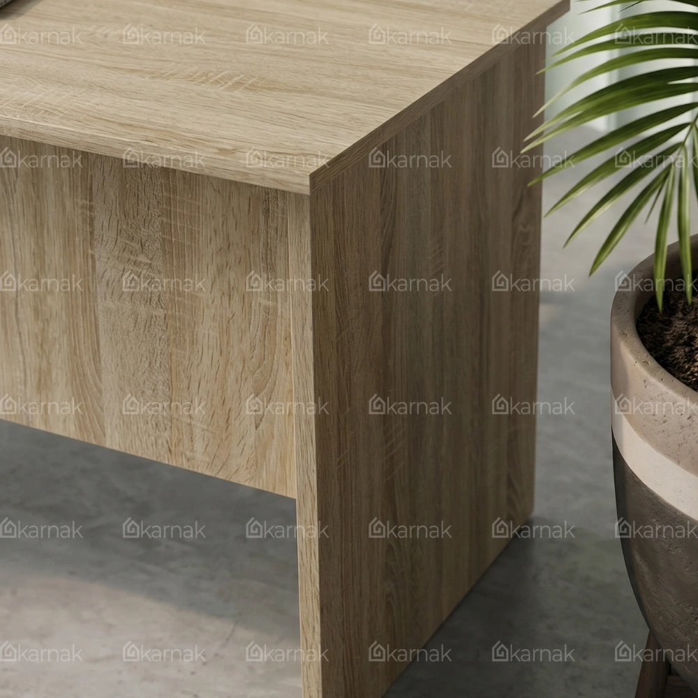 Fiecke Office Desk with Drawers