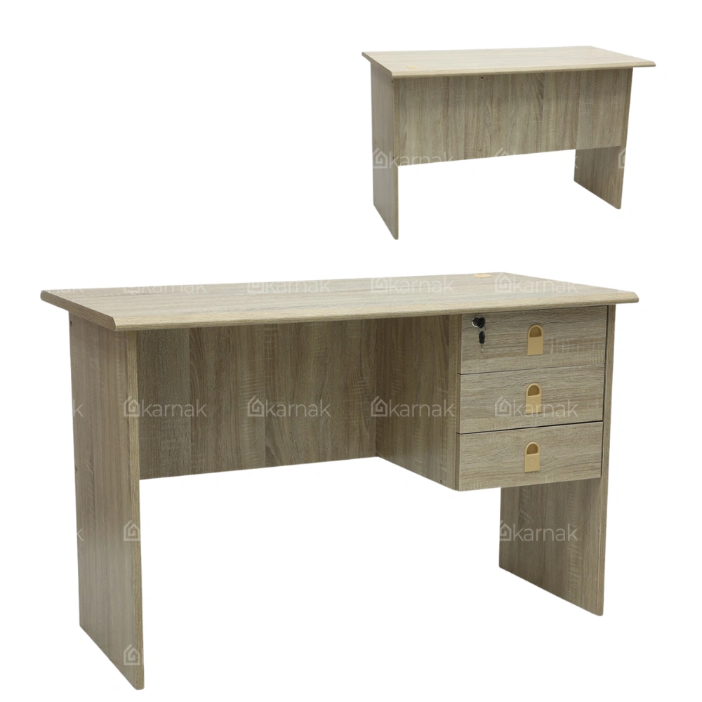 Fiecke Office Desk with Drawers