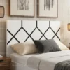Ackley Wooden Single Bed Frame (White)