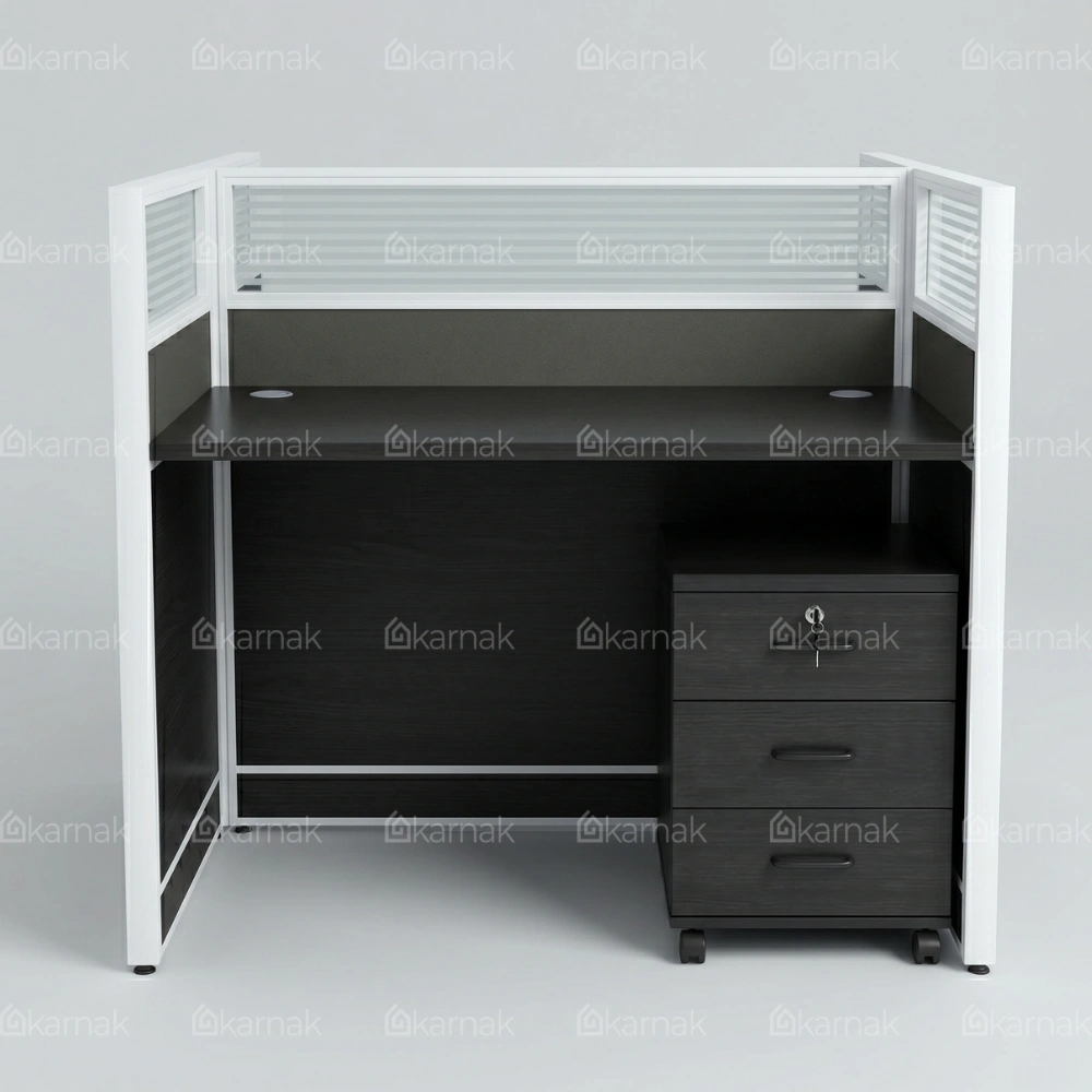 Neeya Two Person Workstation Desk