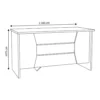 Folina Office Desk 140cm