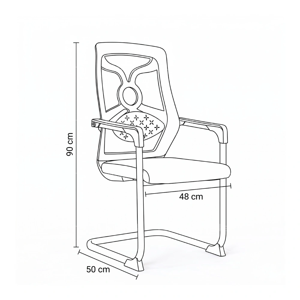 Leif Office Visitor Chair
