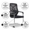 Leif Office Visitor Chair