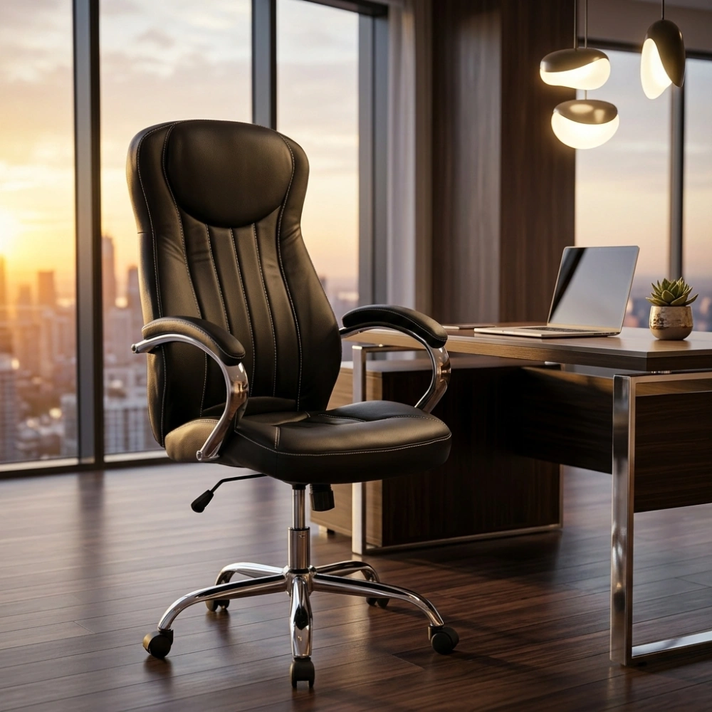 Cardella Ergonomic Office Leather Chair