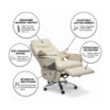 Malaya Electric Boss Chair with Footrest