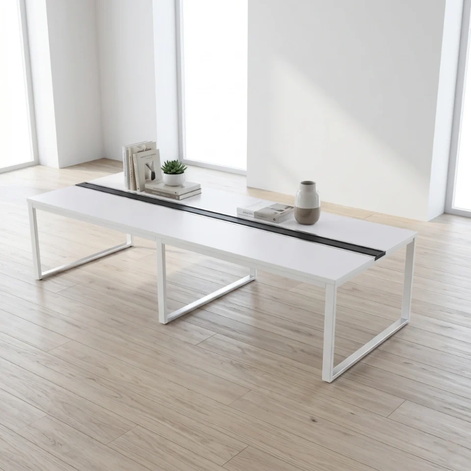 Novario Meeting Table With Metal Legs…