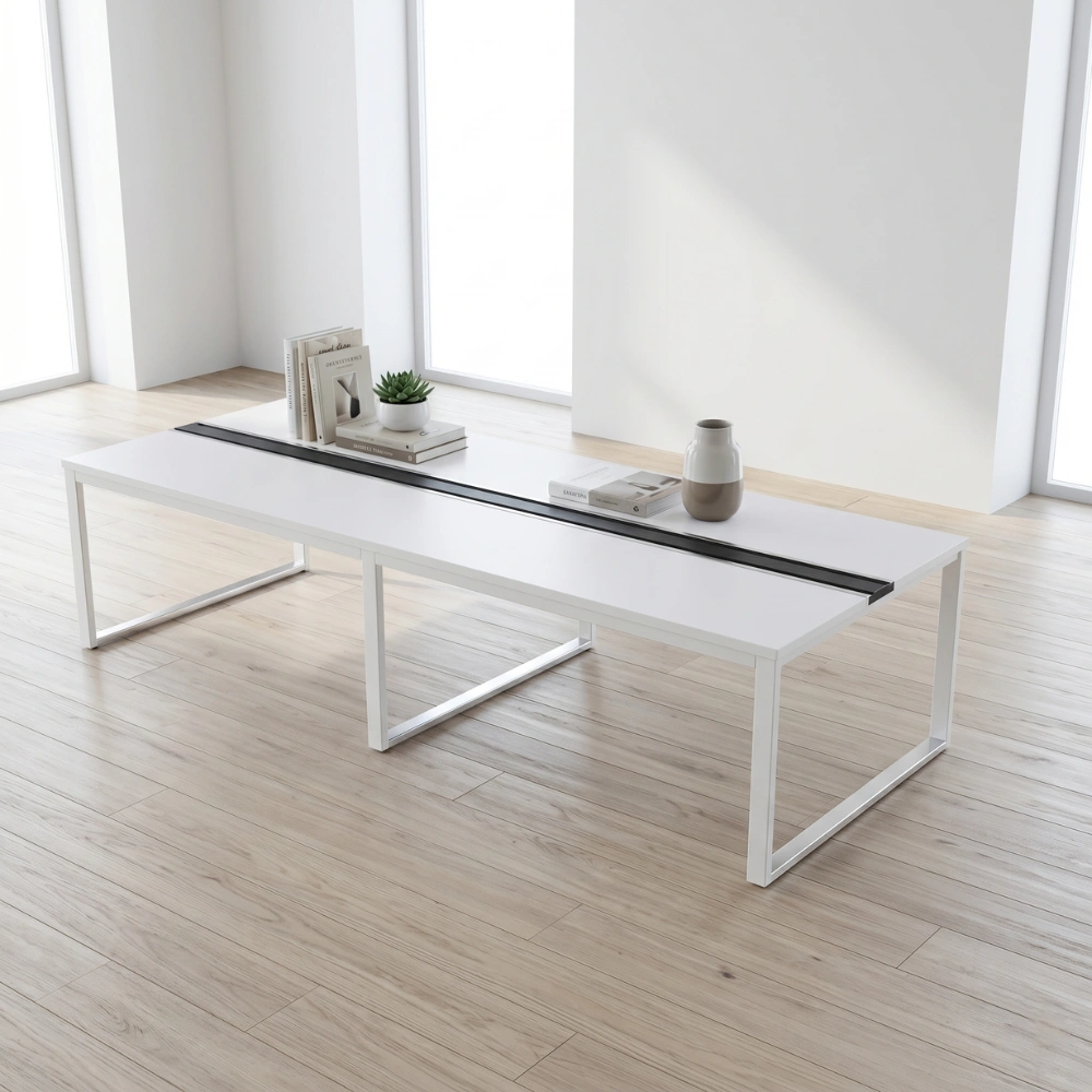 Novario Meeting Table With Metal Legs
