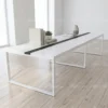 Novario Meeting Table With Metal Legs