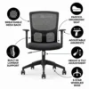 Lotus Medium Back Office Chair
