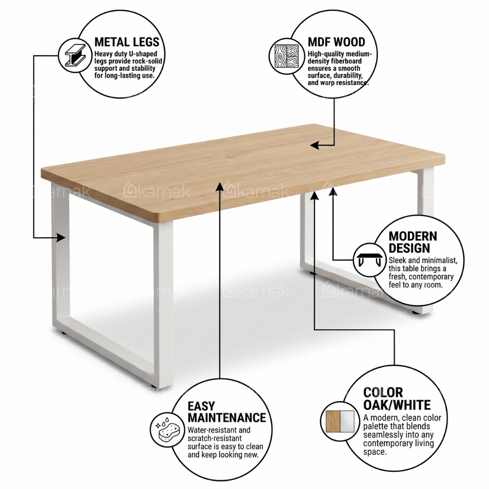Veloura Coffee Table 120 cm