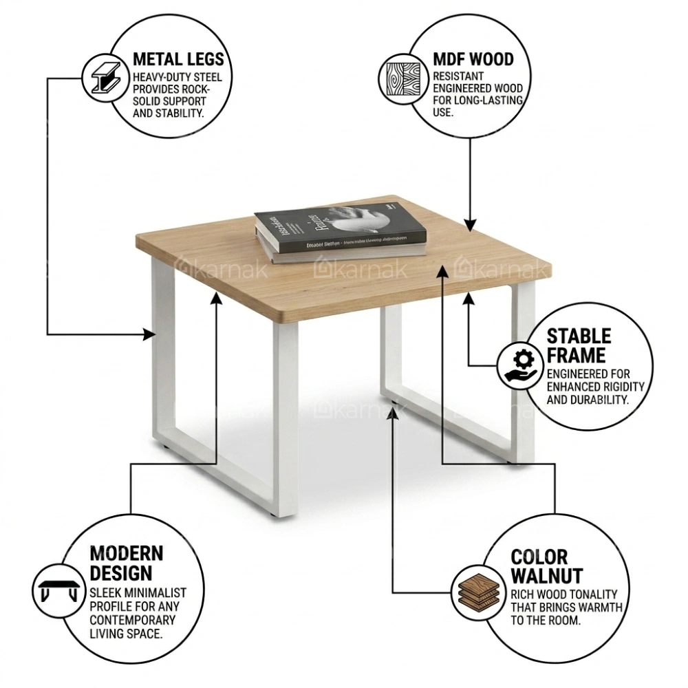 Veloura Coffee Table 60 cm