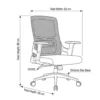Rock Medium Back Office Chair