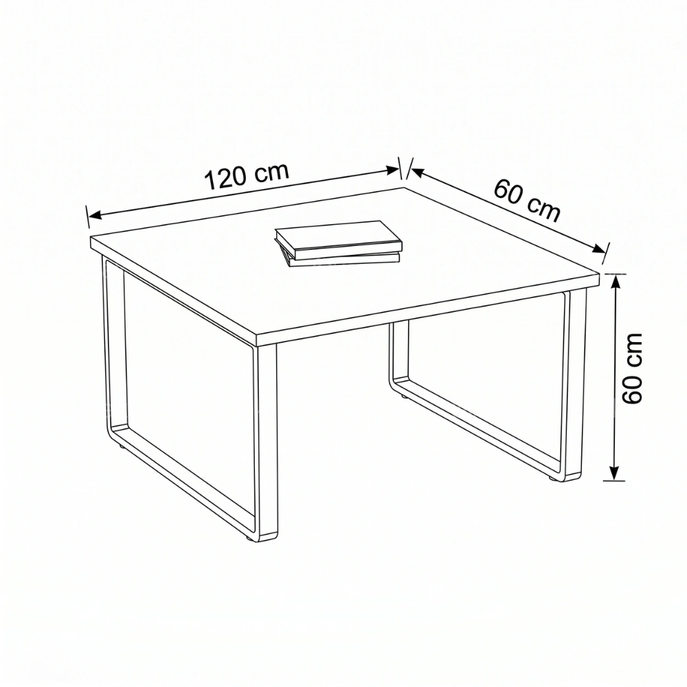 Veloura Coffee Table 60 cm