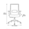 Ergo Medium Back Office Chair