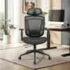 Comfy High Back Office Chair – Black