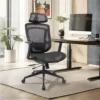 Comfy High Back Office Chair – Black
