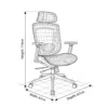 Comfy High Back Office Chair – Black
