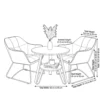 Jai 1+2 Coffee Table Grey