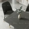 Cashmere 1+4 Dining Set – Black