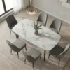 Cashmere 1+6 Dining Set – Grey