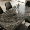Cllo 1+6 Dining Set – Black