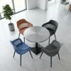 Nadal 1+2 and 1+4 MDF Round Top Dining Set – Olivio